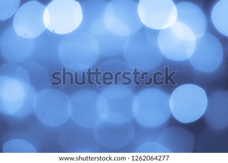 light blue bokeh blurred background