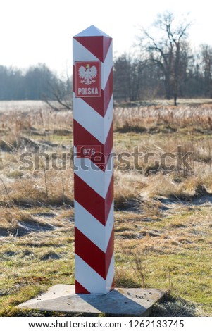 Polish Belarus border 