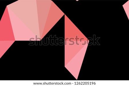 Light Green, Red vector polygonal background. Colorful abstract illustration with gradient. The elegant pattern can be used as part of a brand book.