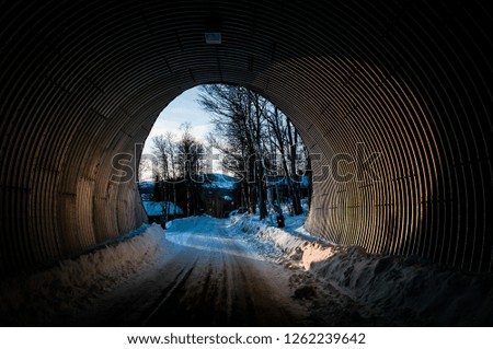 Tunnel - Winter - Sweden