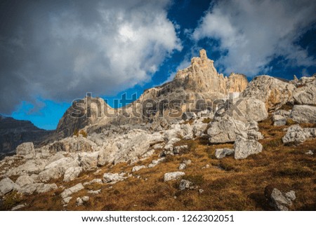 Mountains Dolomiti di Brenta, Italy