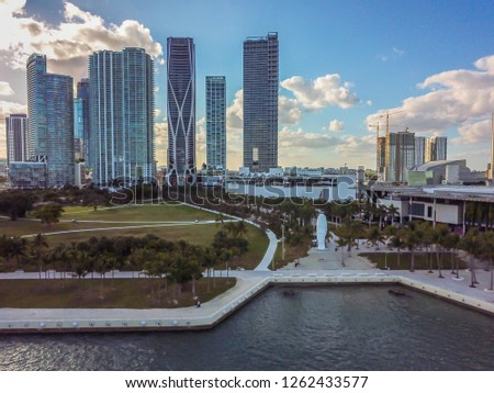 Drone, Miami, Resort, Lifestyle, Beach Luxury, Sea, Aerial, Lake, Bridge, Brickell, Buildings, Museum Park