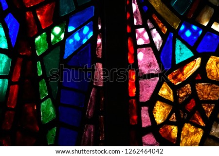 Stained glass color