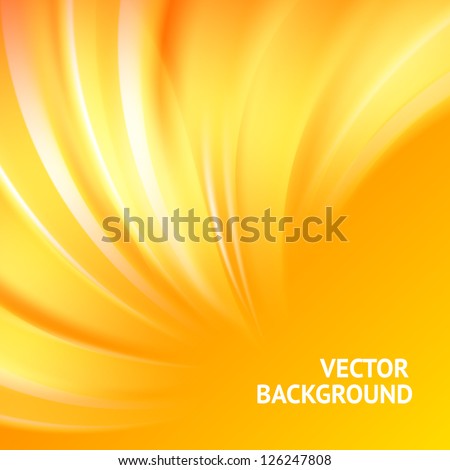 Colorful smooth light lines background. Vector illustration, eps 10, contains transparencies. Royalty-Free Stock Photo #126247808