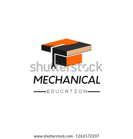 Mechanical Education Logo Design Inspiration