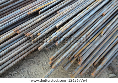 concrete reinforcement steel rods