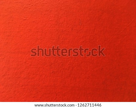 Red color cement texture for background