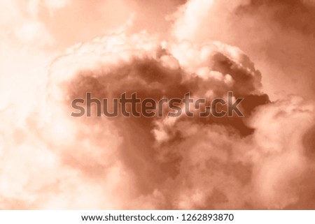 Blurry fluffy cloud, Stormy cloud 