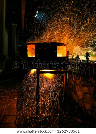Beautiful sparkle images taken using low shutter speed.