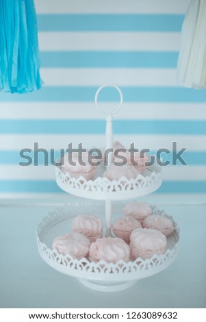 Marshmallow isolated, marshmallows