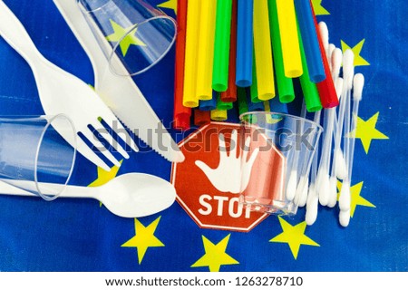 Europe bans straws and plastic tableware because of microplastics in the oceans