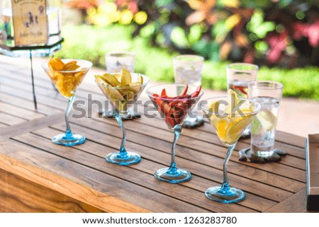 Cocktails while you have your relaxation time