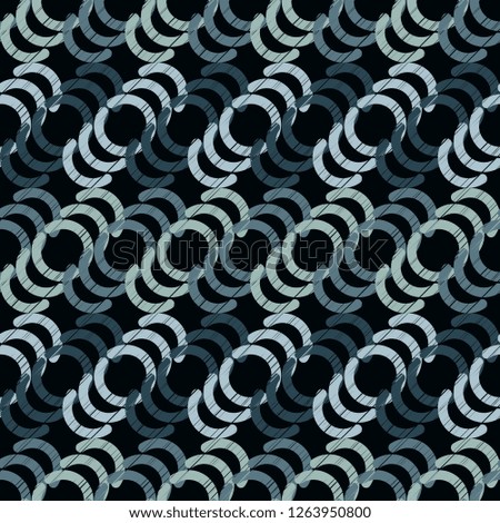 Polka dot seamless pattern. Shapes of circles and semi-circles with the old texture. Geometric background. Can be used for wallpaper, textile, invitation card, web page background.