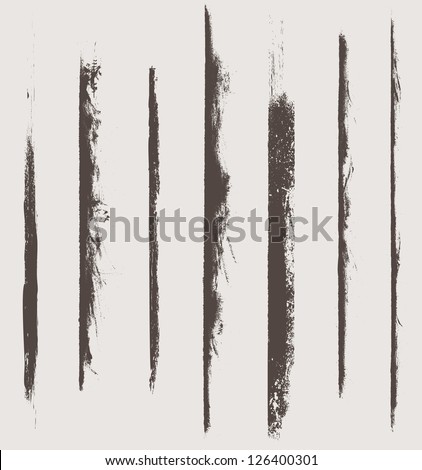 grunge vector elements and brushes