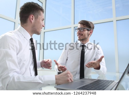 Business team discussing together plans