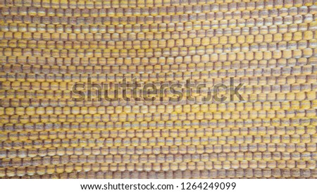 Yellow - beige woven textile texture