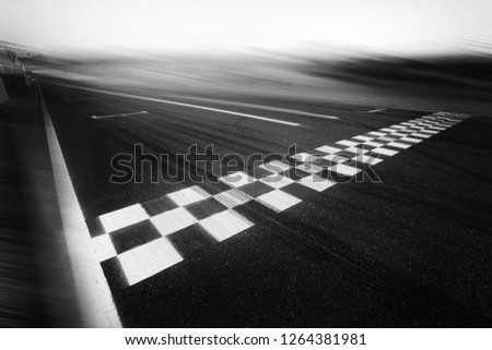 Arrival on the Victory Line Royalty-Free Stock Photo #1264381981