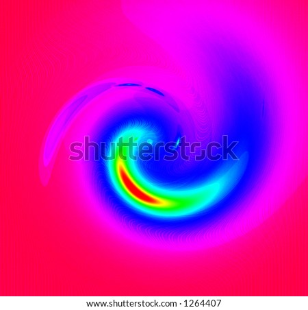 space swirl background