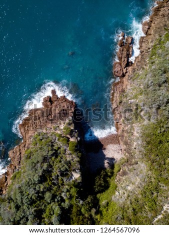 Top Down View Of a Cove