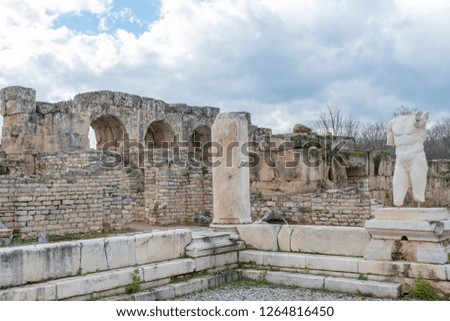 The ruins of Aphrodisias in Turkey have got to be one of the best sites in the country. In the ancient city of love, you can feel the spirit of how it was.