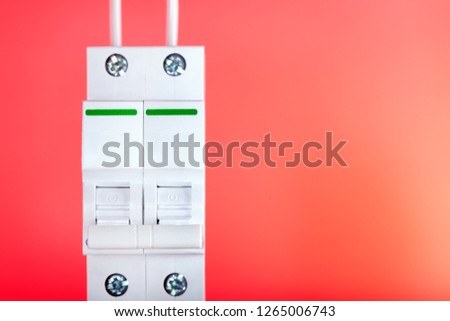 Switch of electrical system for house, office. 