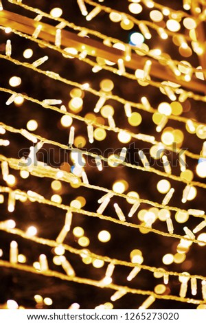 abstract texture, light bokeh background. gold giltter texture christmas abstract background. Orange abstract sparkle background. Beautiful sparkle, glitter 