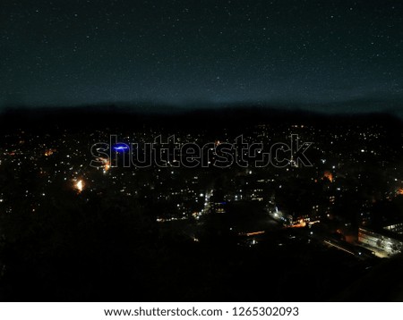 Kathmandu city at night