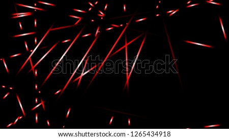 abstract vector illustration background light lines. color red