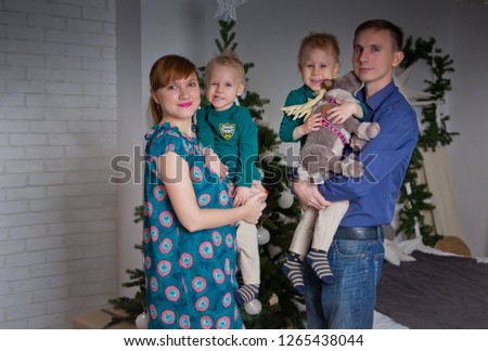 
new year's family photography