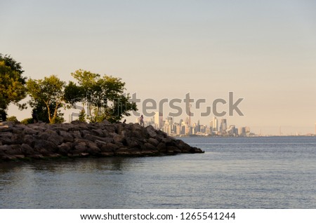 Lake shore ,Ontario Lake , Canada