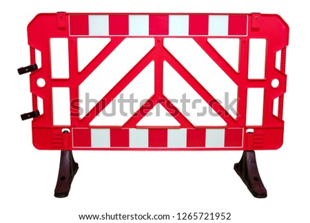 Used on highways, warning signs