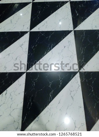 Concrete floor tiles Various patterns, background