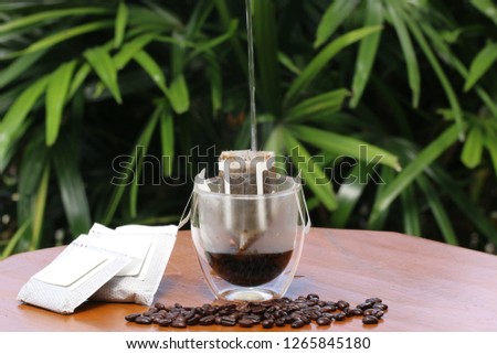 Pour Over Coffee Drip Brewing