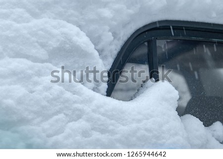 Texture of snow in bad weather. Abstract background, wallpaper for design.