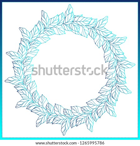 Hand drawn illustration wiht pink wreaths. Design elements for invitations, greeting cards, quotes, blogs, posters and more.