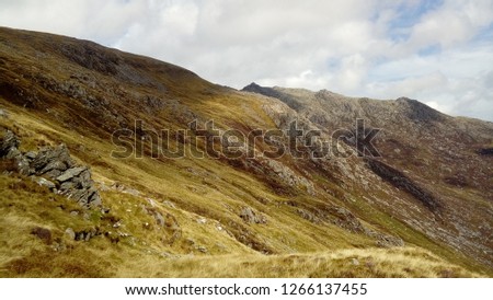 Beautiful picture taken whilst climbing Snowdon in Snowdonia National Park in Wales.
