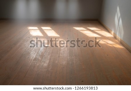 Sunlight in the room 