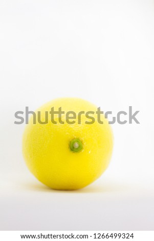 Lemon lemon paste on a white background - Picture