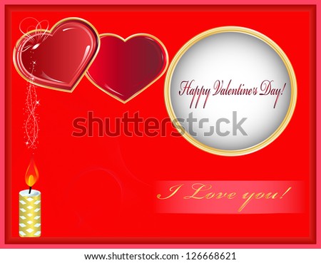 happy valentines day cards postcard heart and love holiday on every day