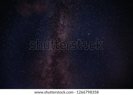 Milky way galaxy with stars and space  in the universe background