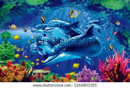 3d Fish Aquariom Design