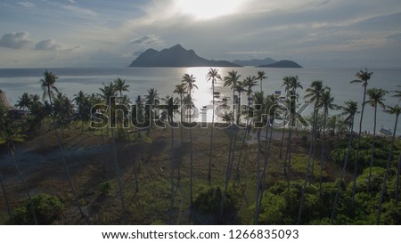 Sunrise at Maiga Island, Semporna Sabah.