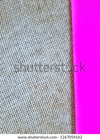 Light checkered texture for design. Postcard with copy space. Template closeup. Small pink stylish space.