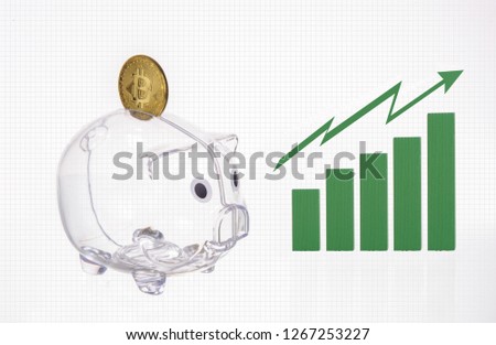 Putting Bitcoin In Piggy Bank, Graph 