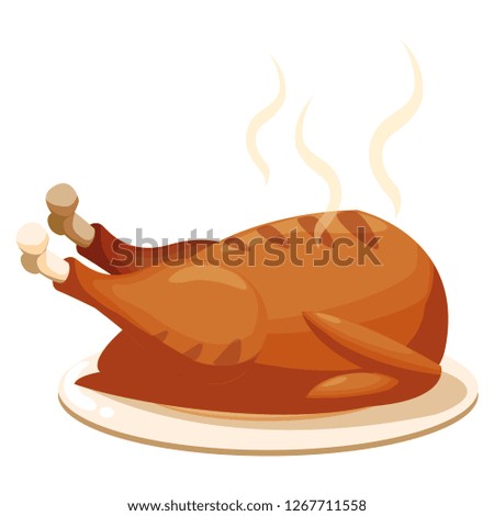 roasted chicken icon