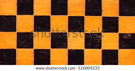 Chessboard grunge background