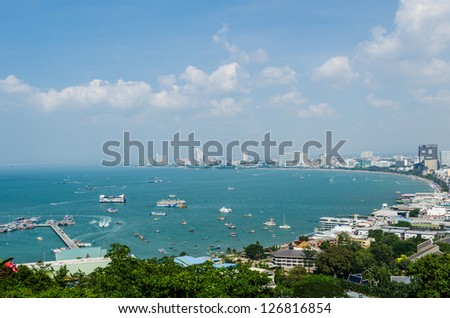 Pattaya Harbor.