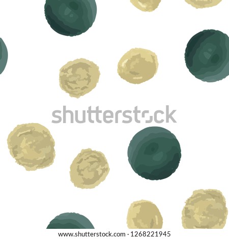 Seamless texture in Polka-Dot. This Endless pattern can be used for for your design, textile,  pattern fills, posters, cards, web page background etc. Pattern under the mask. Vector.