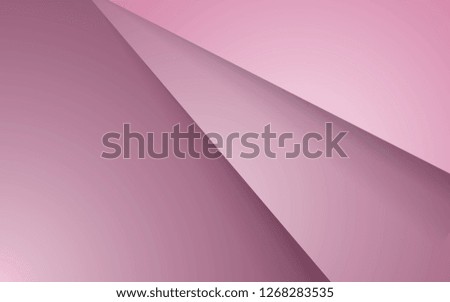 Abstract overlap layers pink background. vector decorative layers shape paper cut effect.