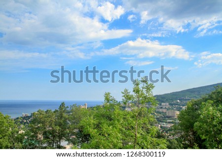 mountain view landscape nature sky travel forest summer outdoor tree